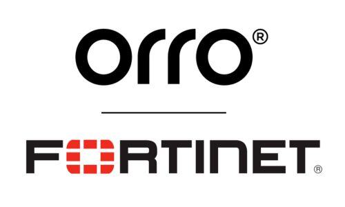 Orro and Fortinet logo lock up